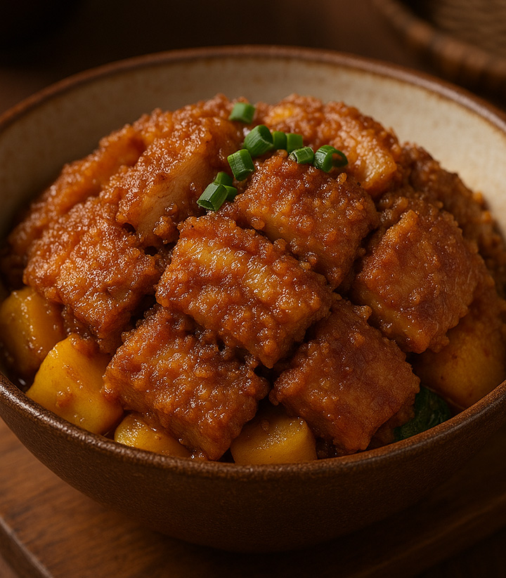 重庆粉蒸肉：三蒸九扣中的软糯代表 | Chongqing Steamed Pork with Rice Flour: A Soft and Savory Star of the “Three Steamed, Nine Inverted” Feast